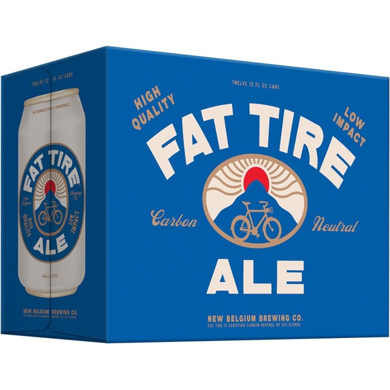New Belgium Fat Tire 12 Pack Cans